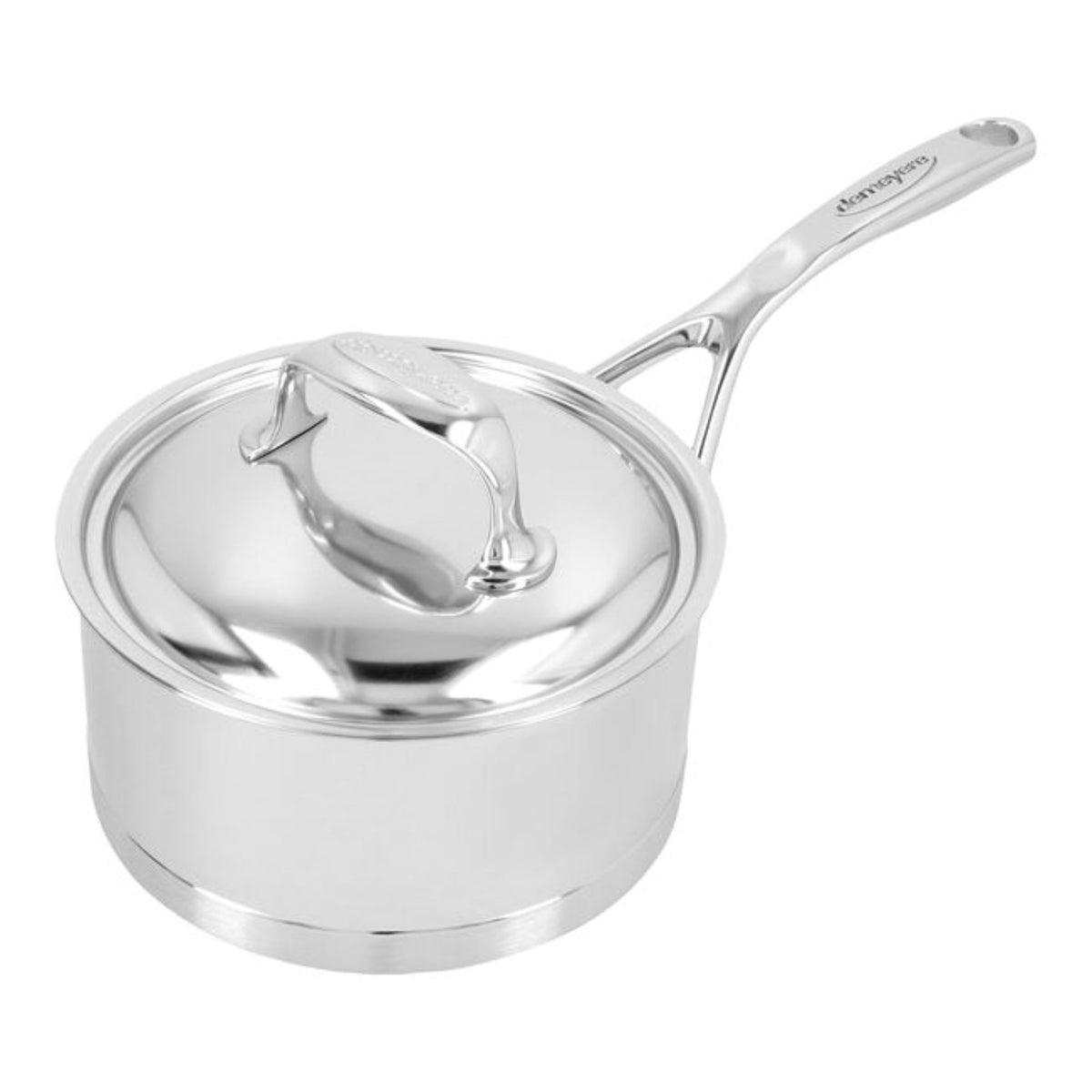 Demeyere Atlantis 7-Ply Stainless Steel Sauce Pan With Lid
