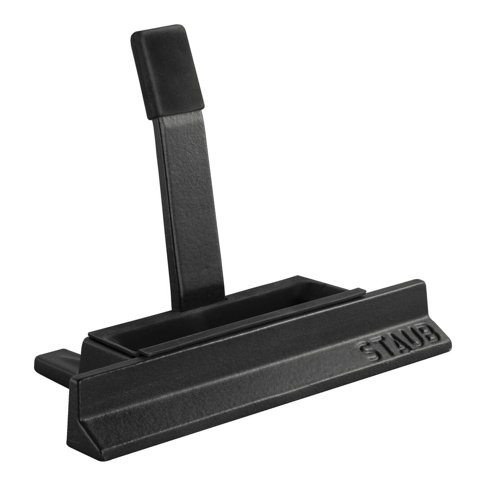 Staub Cast Iron Lid Holder, Black