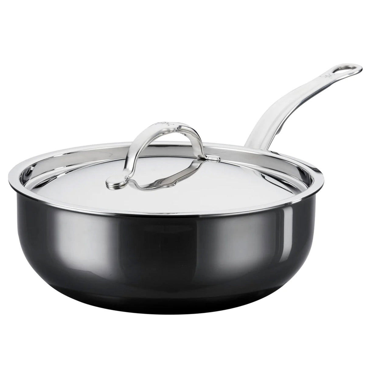 Hestan NanoBond Titanium Stainless Steel Essential Pan With Lid, 3.5-Qt