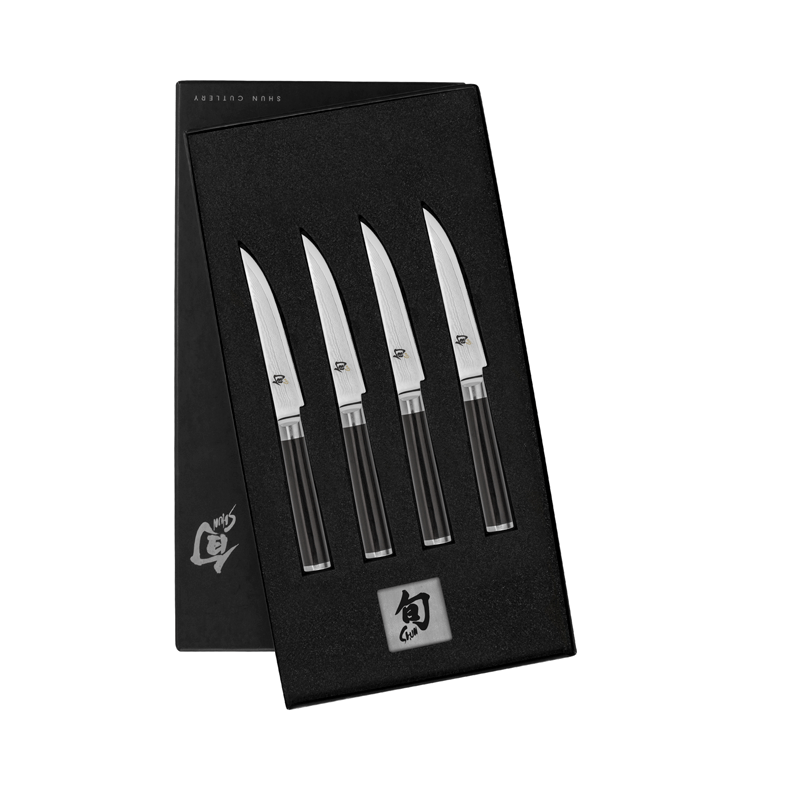 Shun Classic 4-Piece Steak Knife Set