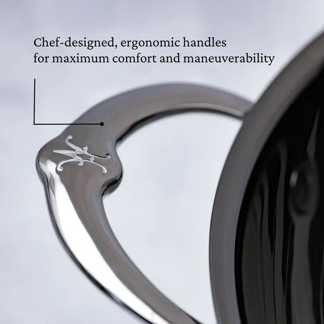 Hestan NanoBond Titanium Stainless Steel 5-Piece Cookware Set