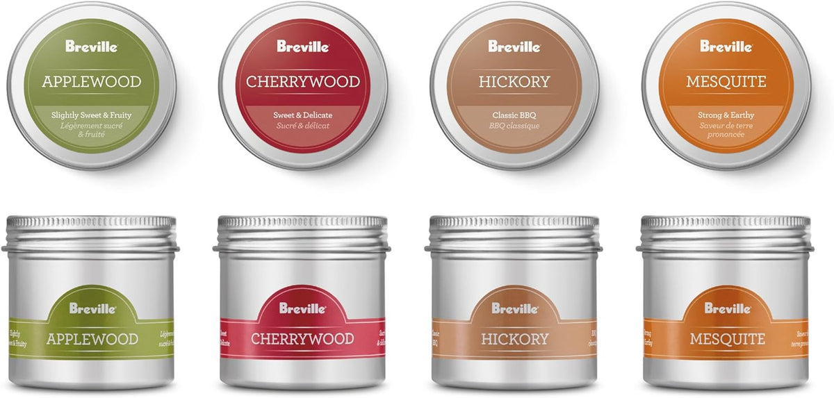 Breville PolyScience Smoking Gun Pro Set with Glass Cloche and Woodchip Set.