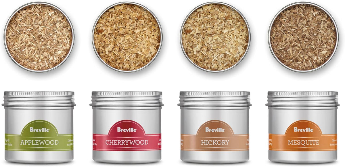 Breville PolyScience Smoking Gun Pro Set with Glass Cloche and Woodchip Set.