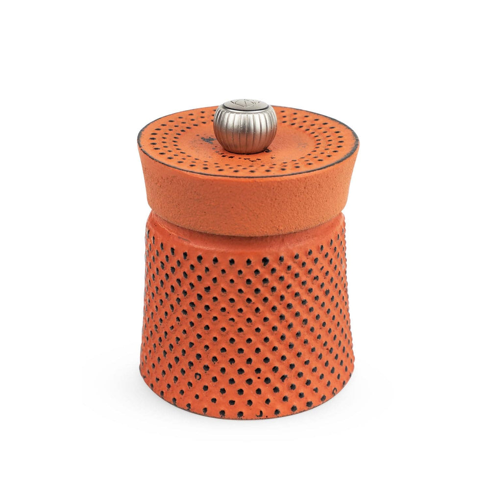 Peugeot Bali Fonte Cast Iron Pepper Mill, Orange
