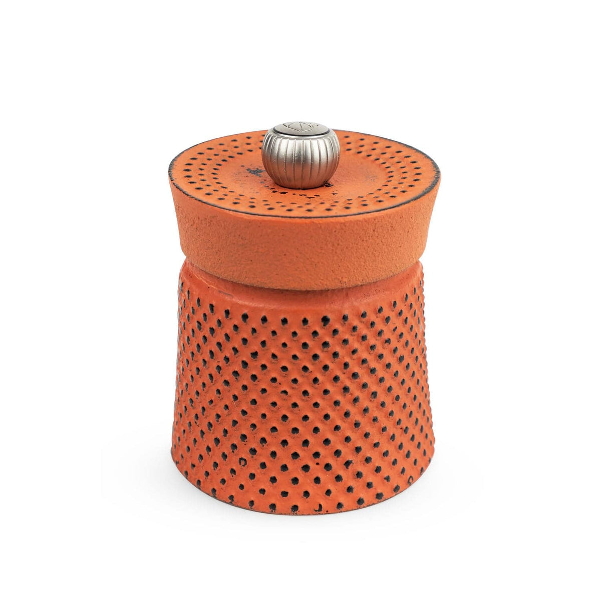 Peugeot Bali Fonte Cast Iron Pepper Mill, Orange