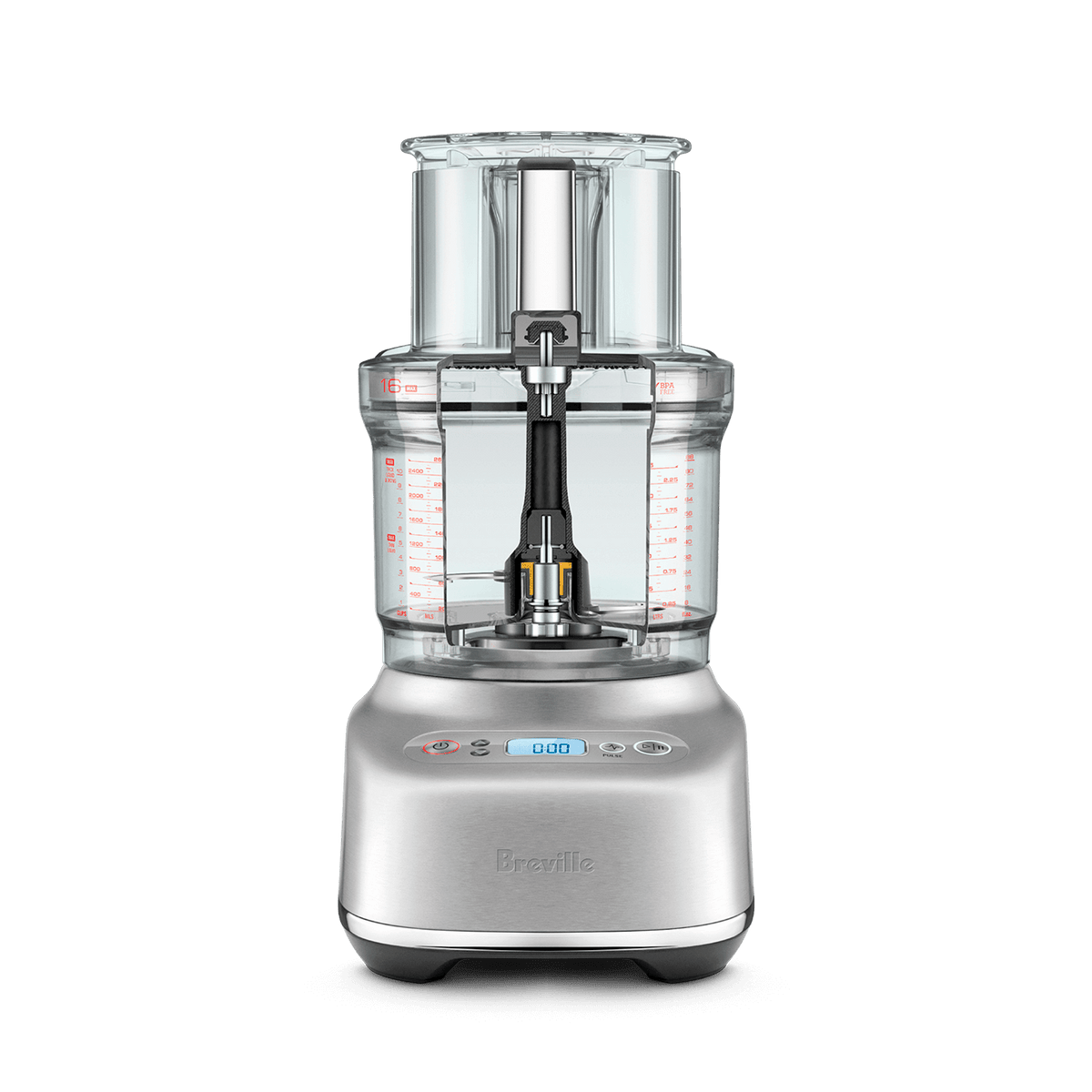 Breville Brushed Stainless Steel the Paradice 16 Food Processor