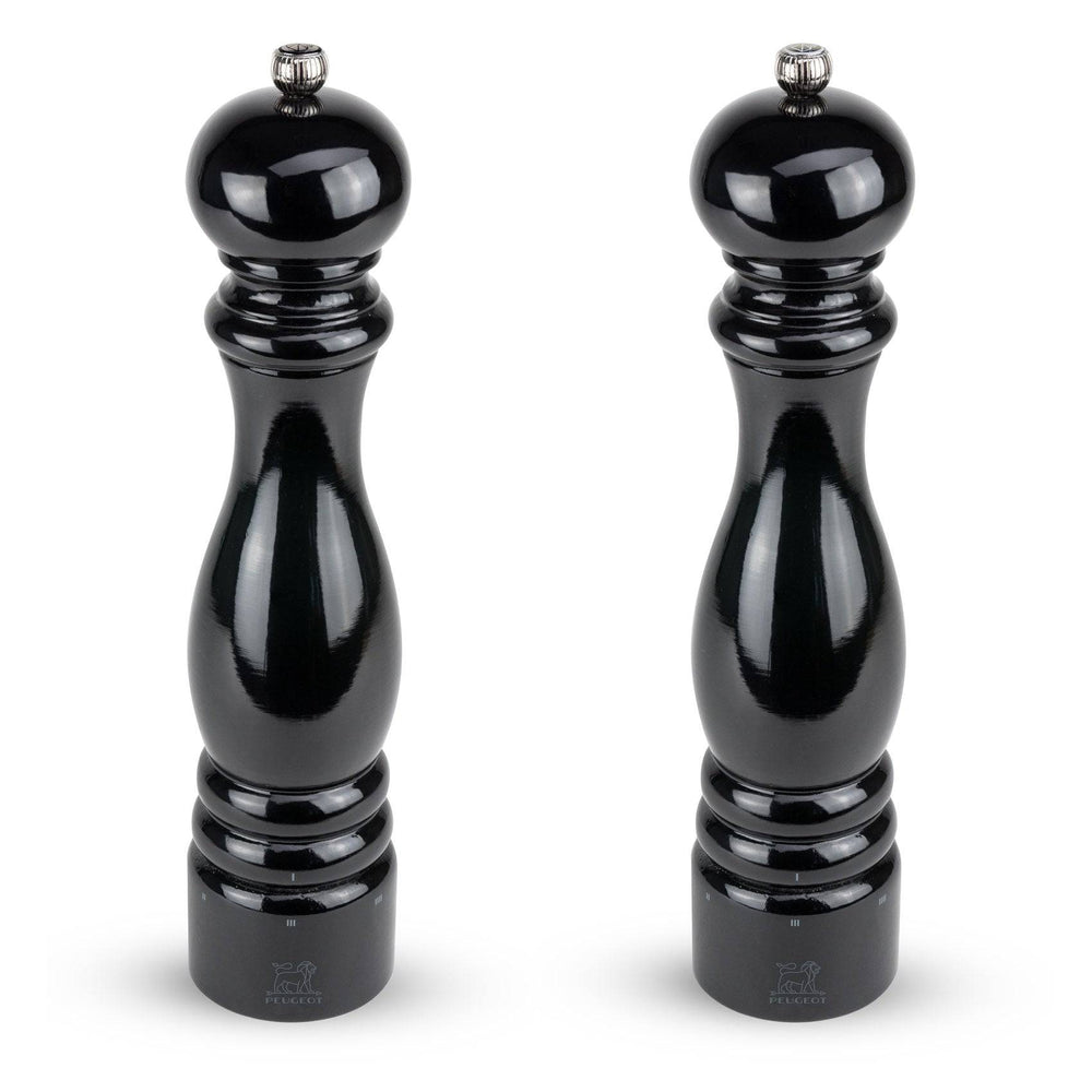 Peugeot Paris u' Select Pepper & Salt Mill Black Lacquer 12-in
