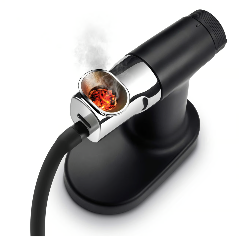 Breville PolyScience Smoking Gun Pro Set with Glass Cloche and Woodchip Set.