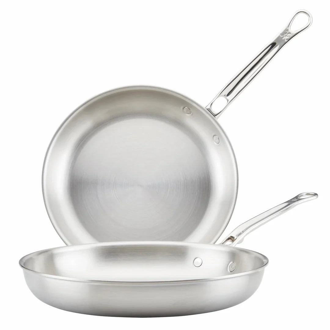 Hestan Thomas Keller Insignia Commercial Clad Stainless Steel Skillet, 12.5-in