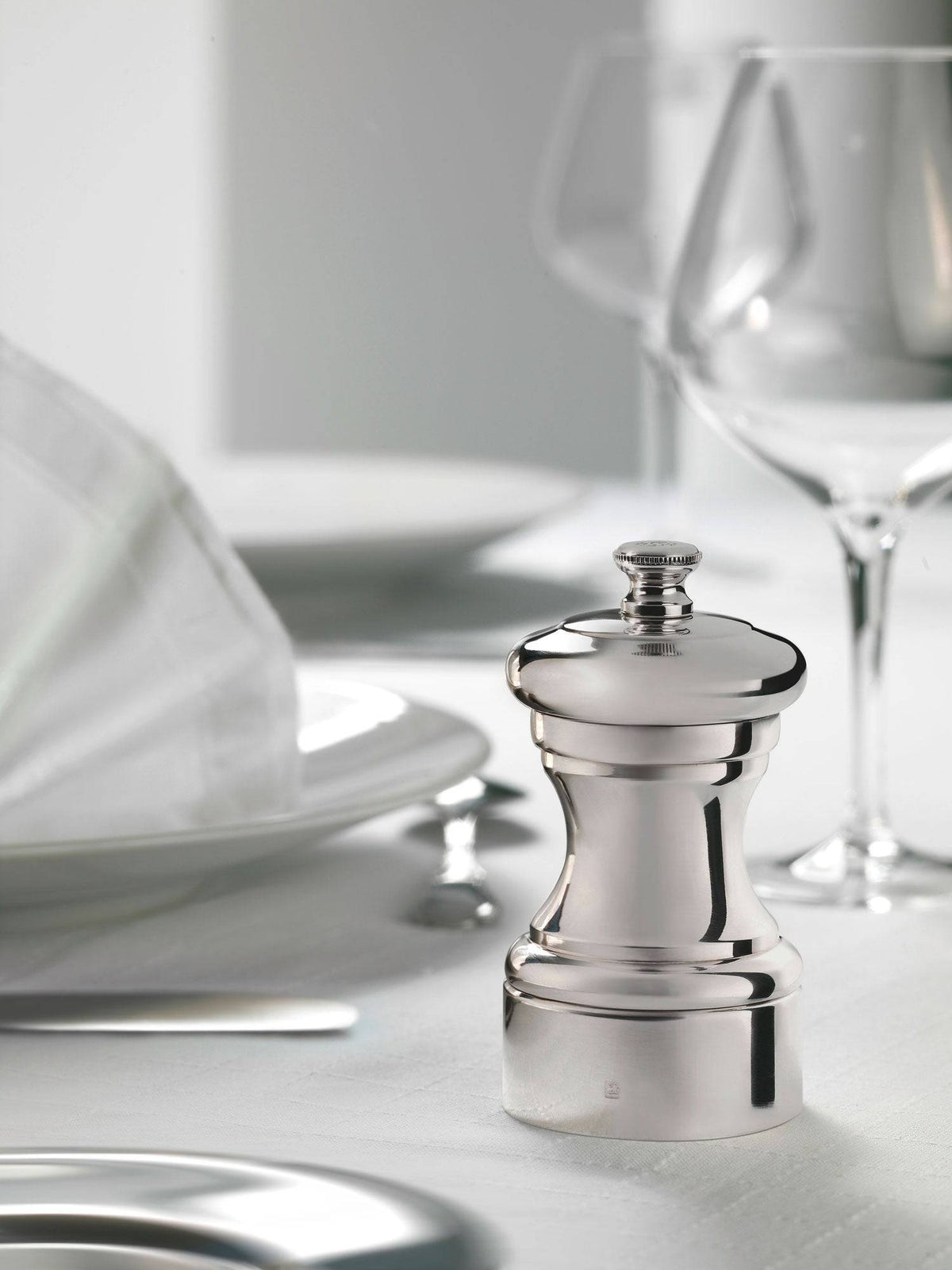 Peugeot Mignonnette Silverplate Pepper & Salt Mill Set, 4-in