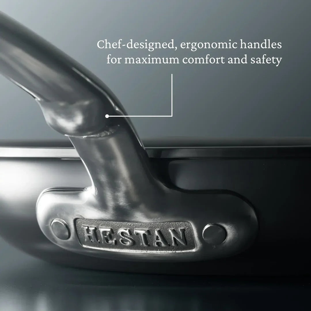 Hestan NanoBond Titanium Stainless Skillet Pan, 8.5-in