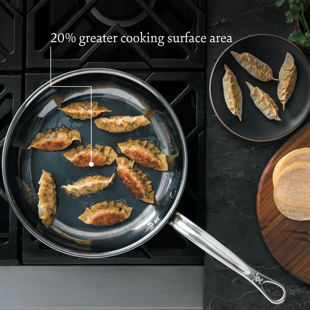 Hestan NanoBond Titanium Stainless Skillet Pan, 8.5-in