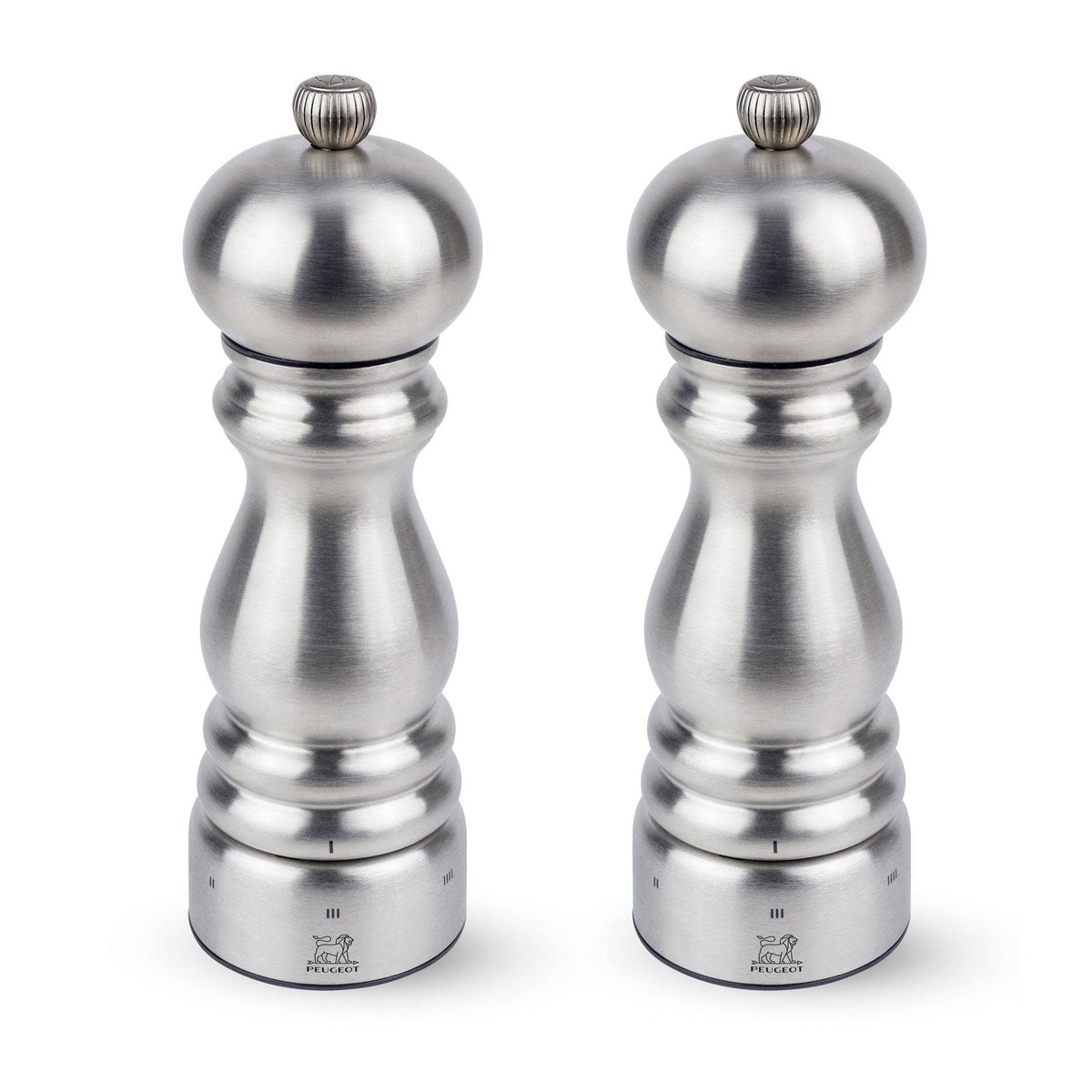 Peugeot Paris Chef u'Select Stainless Steel Pepper & Salt Mill Set, 7-in