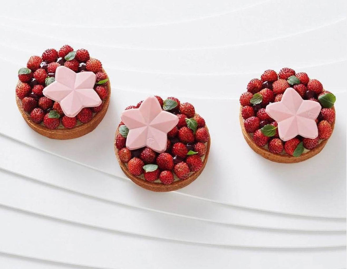 de Buyer Valrhona Perforated Tart Ring, 2.16-in.