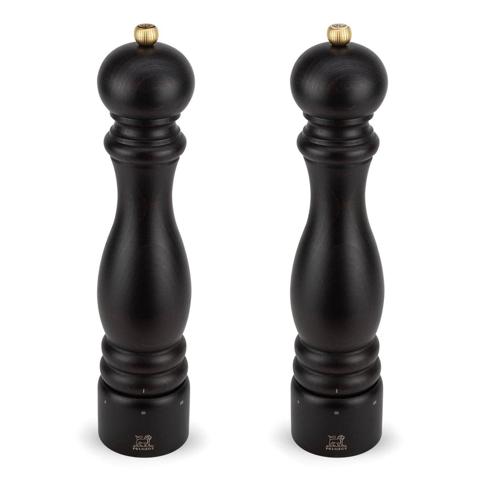 Peugeot Paris u'Select Pepper & Salt Mill Set, Chocolate 12-in
