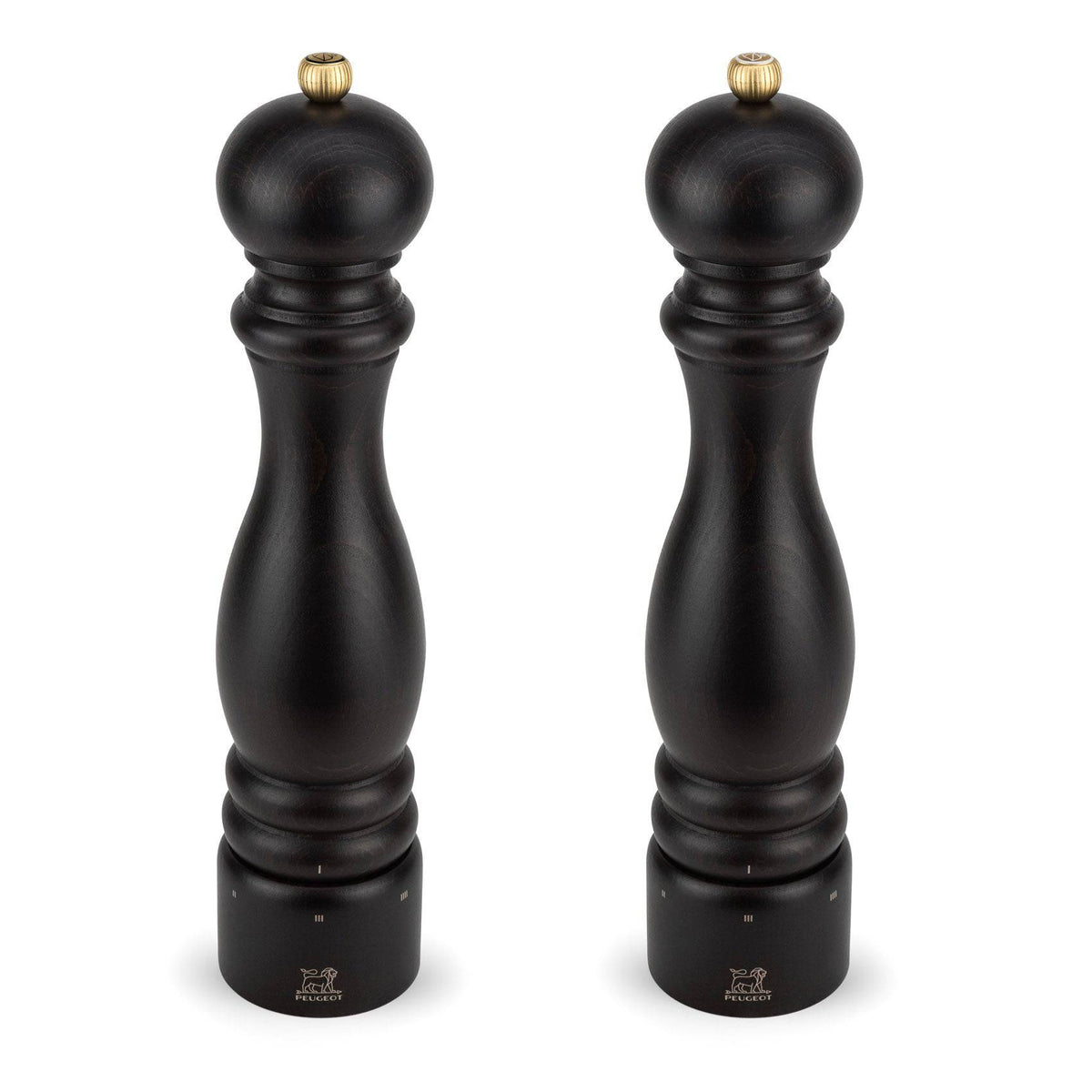 Peugeot Paris u'Select Pepper & Salt Mill Set, Chocolate 12-in