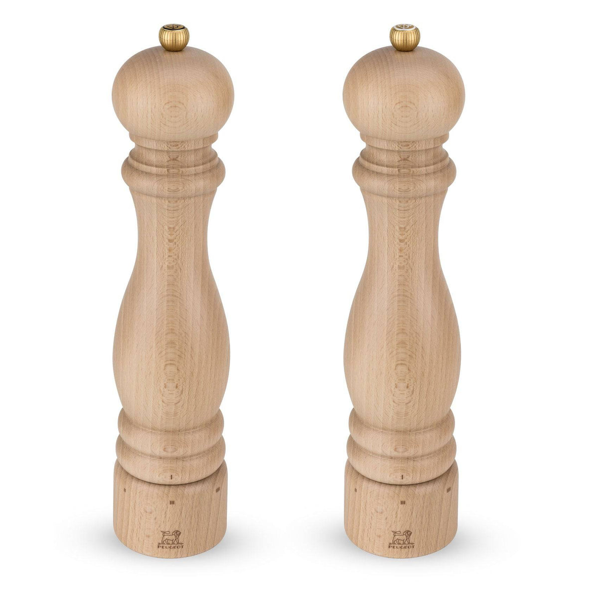Peugeot Paris u'Select Pepper & Salt Mill Set, Natural 12-in
