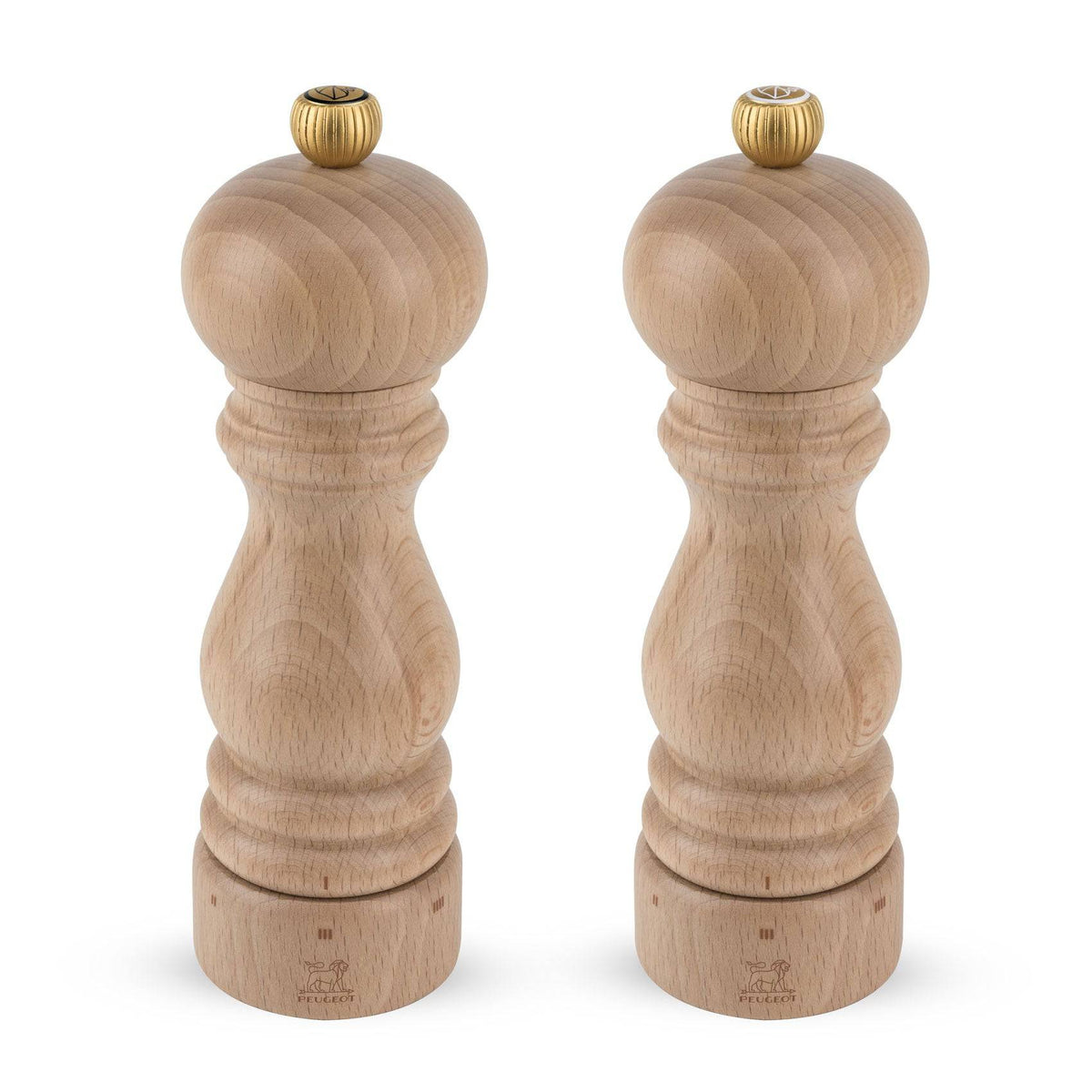 Peugeot Paris u'Select Pepper & Salt Mill Set, Natural 7-in