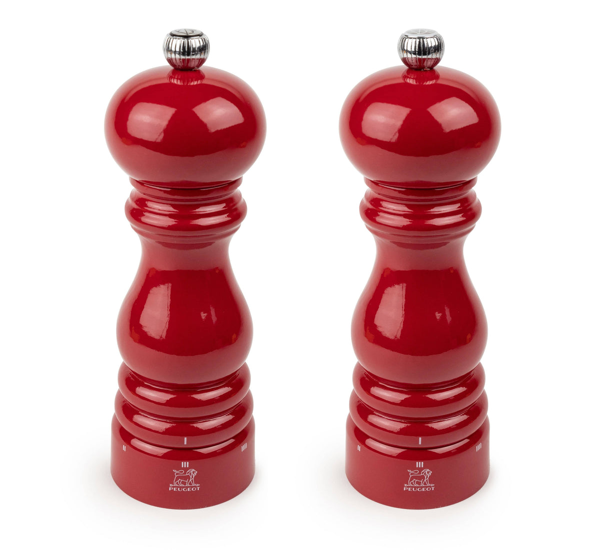 Peugeot Paris u'Select Pepper & Salt Mill, Passion Red Lacquer 7-in
