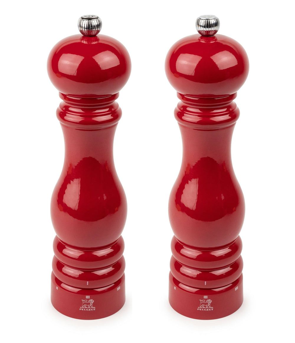 Peugeot Paris u'Select Pepper & Salt Mill, Passion Red Lacquer 9-in