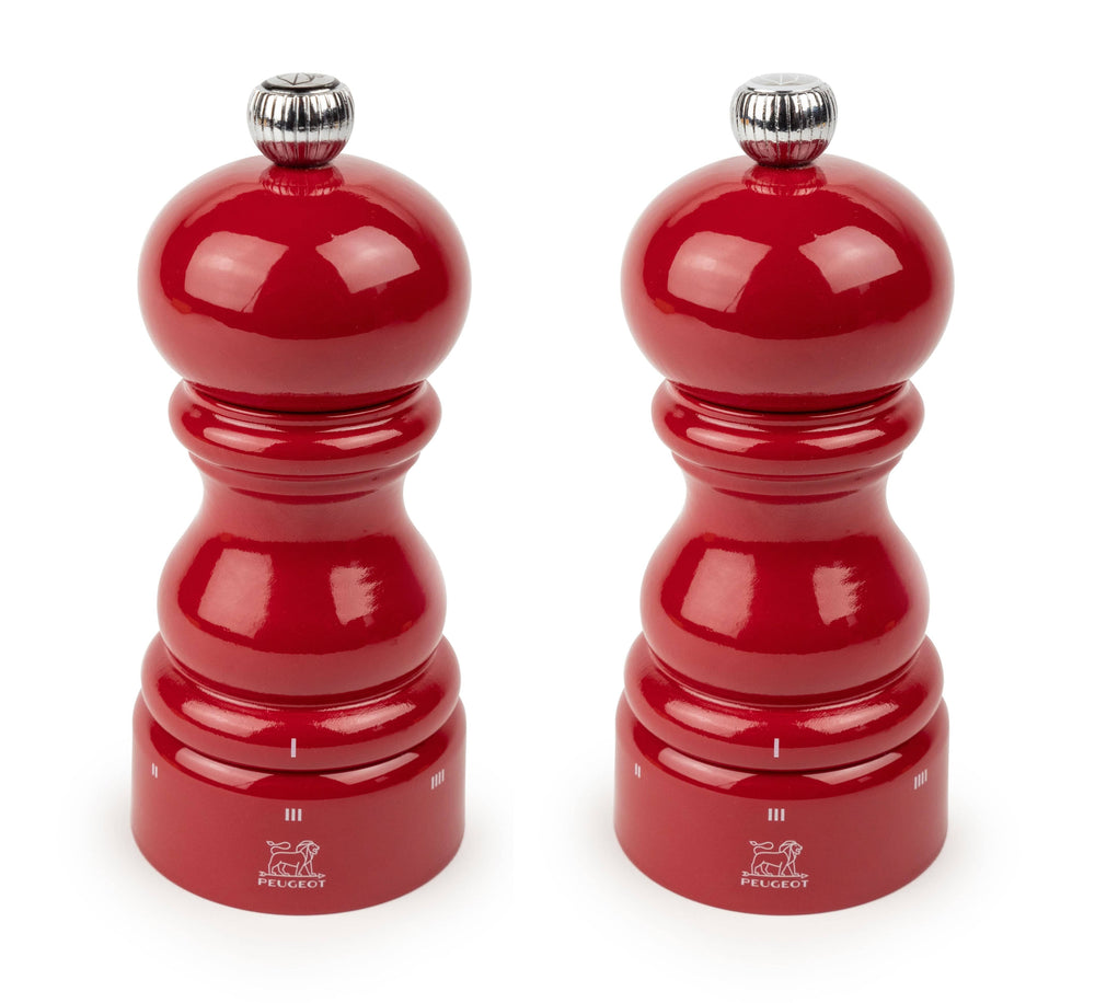 Peugeot Paris u'Select Pepper & Salt Mill, Passion Red Lacquer 5-in