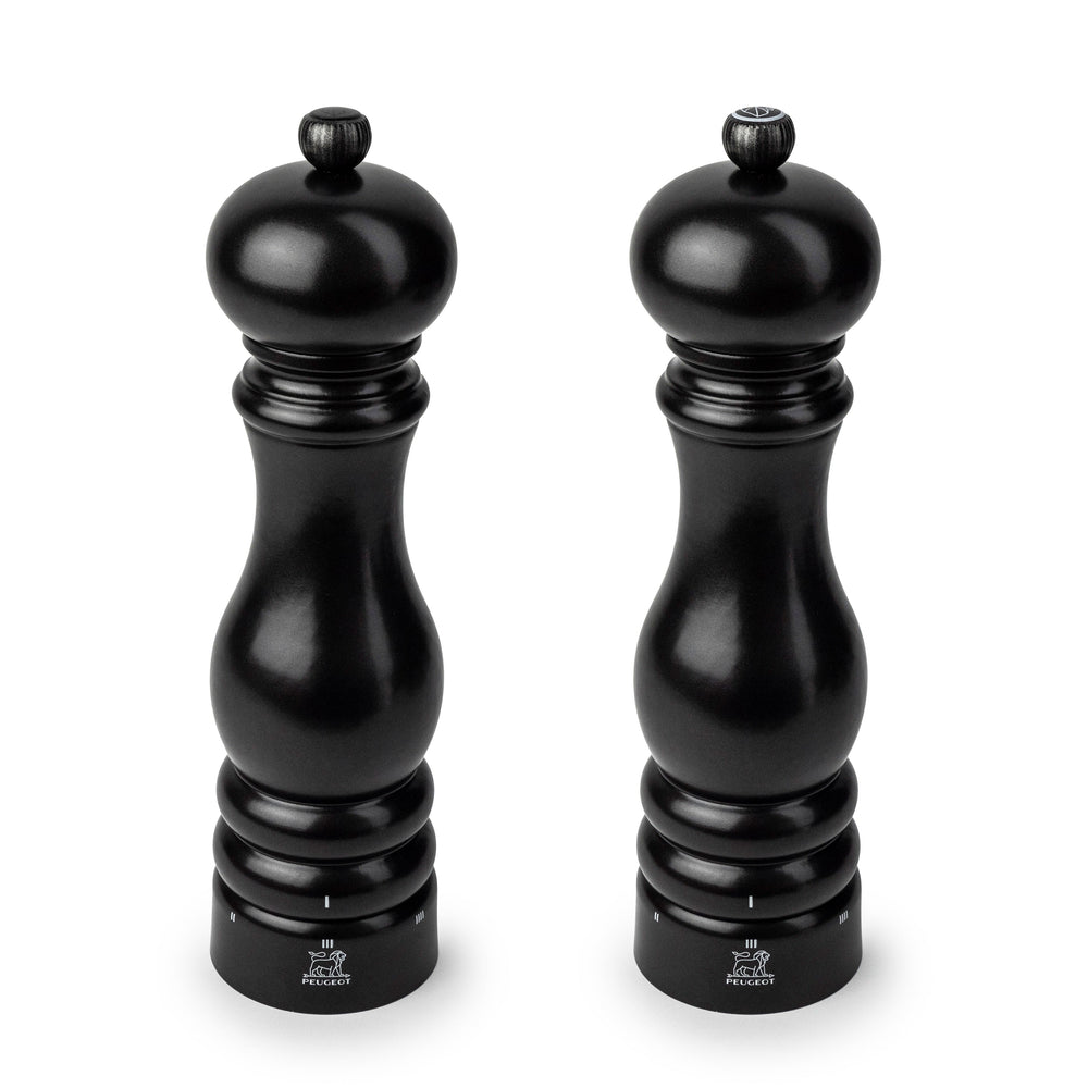 Peugeot Paris u'Select Pepper & Salt Mill Set, Matte Black 9-in