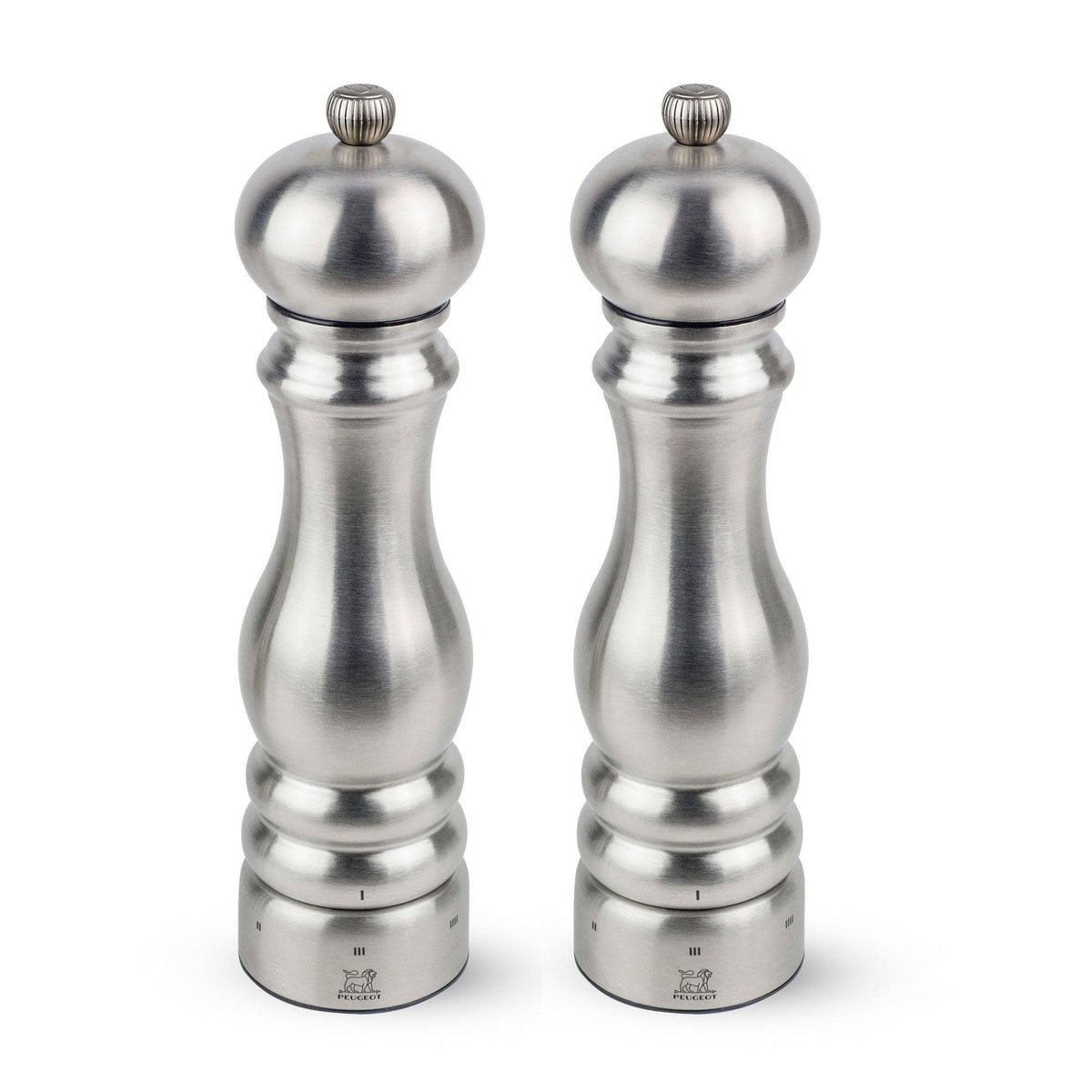 Peugeot Paris Chef u'Select Stainless Steel Pepper & Salt Mill Set, 9-in