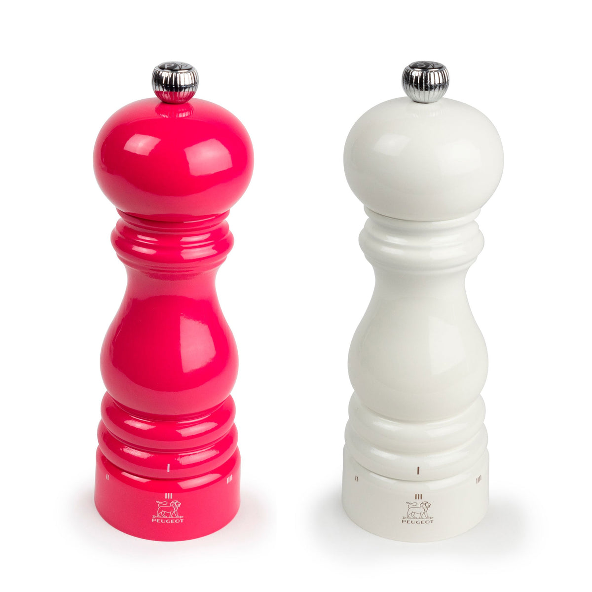 Peugeot Paris u'Select Pepper & Salt Mill Set 7-in, Candy Pink & Ivory - Gift Boxed