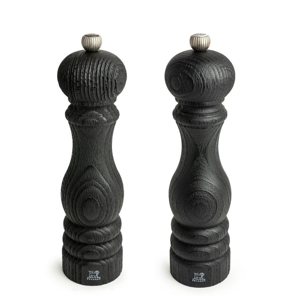 Peugeot Paris Nature Black Pepper & Salt Mill Set, 9-in