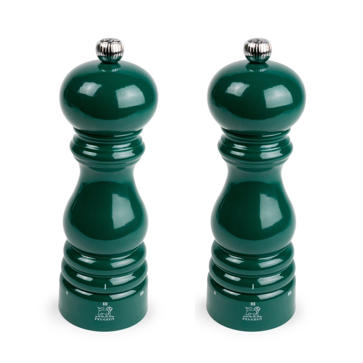 Peugeot Paris u'Select Pepper & Salt Mill Set 7-in, Forest Green - Gift Boxed