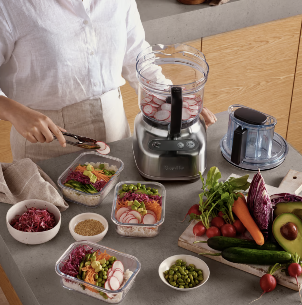 Breville Brushed Stainless Steel Sous Chef 9-Cups Food Processor