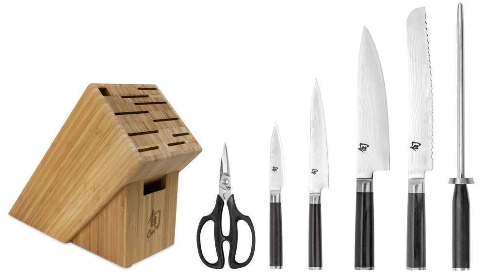Shun Classic 7 Piece Knife Block Set
