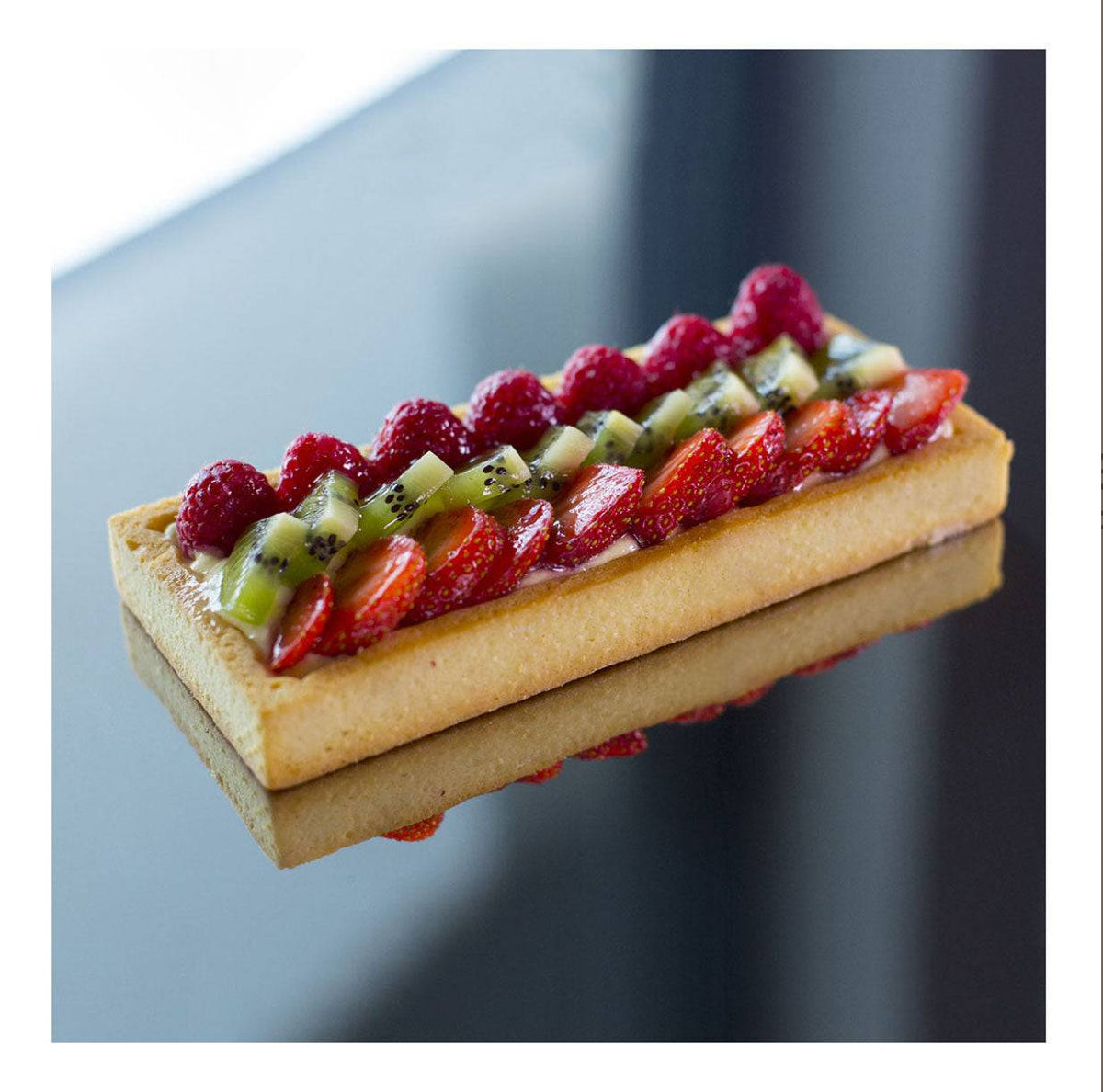 de Buyer Valrhona Perforated Mini Tart Ring, 4.8 x 0.75-in