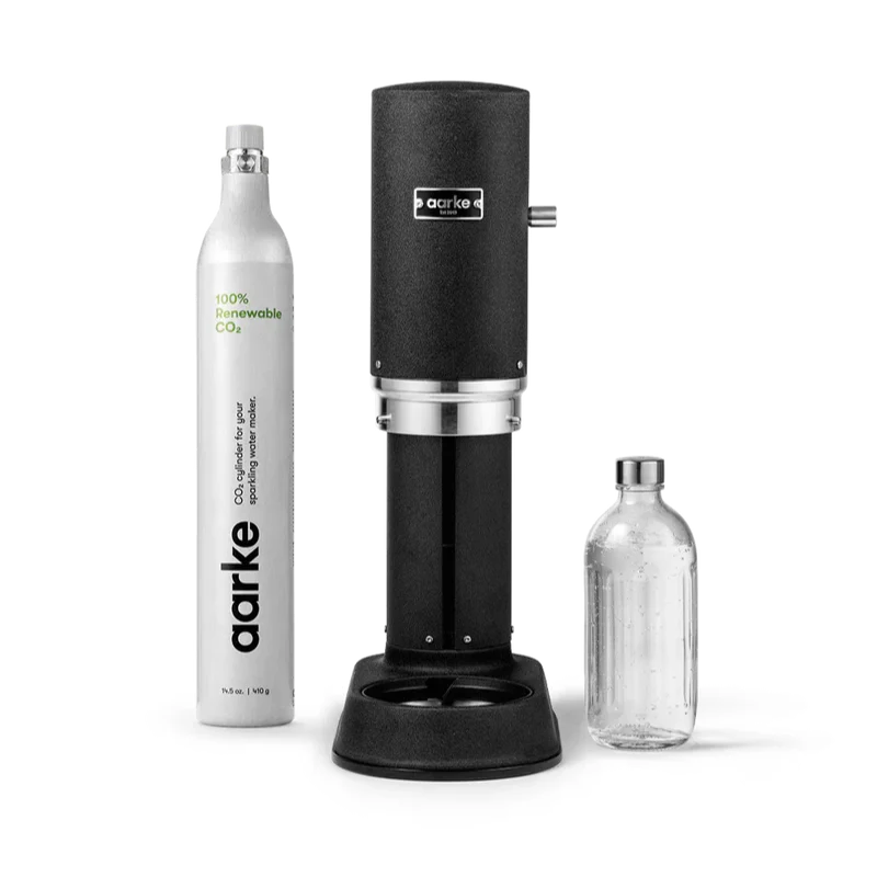 Aarke Carbonator PRO Matte Black CO2 Bundle
