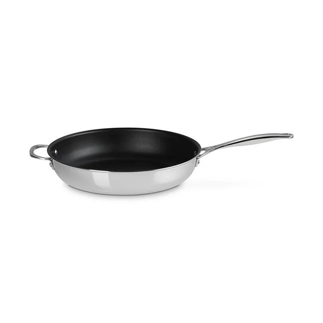 Le Creuset Signature Stainless Steel Non-stick Deep Fry Pan, 13-Inches