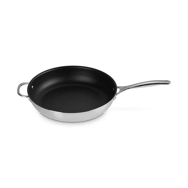 Le Creuset Signature Stainless Steel Non-stick Deep Fry Pan, 13-Inches