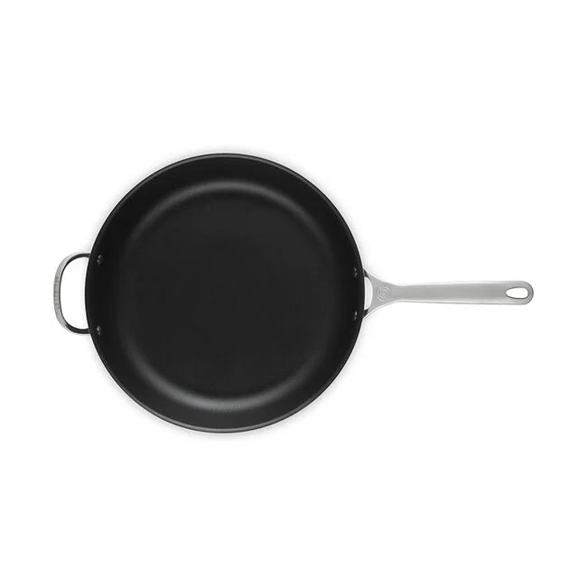 Le Creuset Signature Stainless Steel Non-stick Deep Fry Pan, 13-Inches