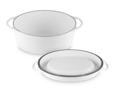 Le Creuset Enameled Cast Iron Traditional Oval Doufeu, 7.25-Quart